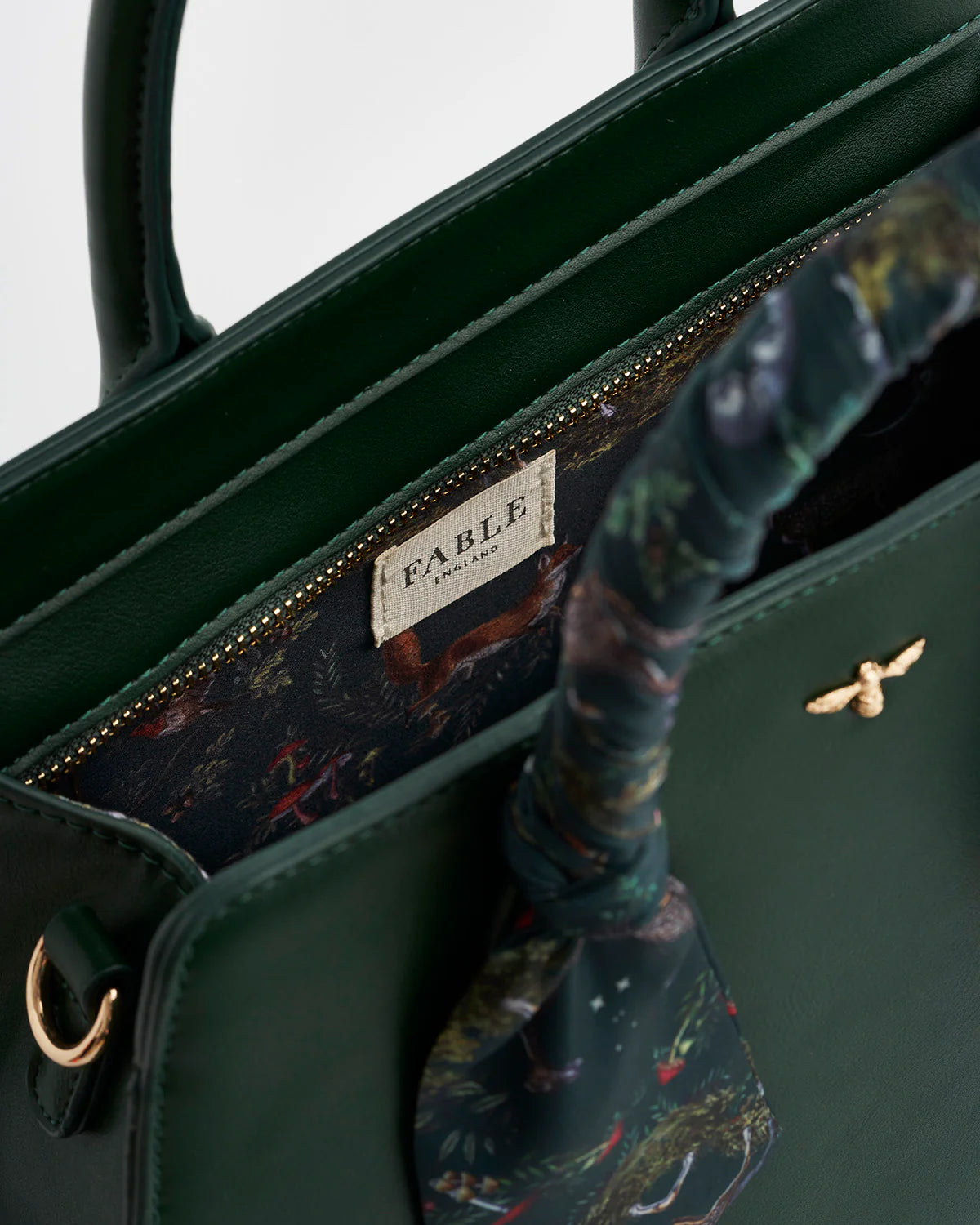 Into the woods zöld nagy táska