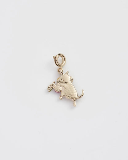 Pocok zománcozott charm