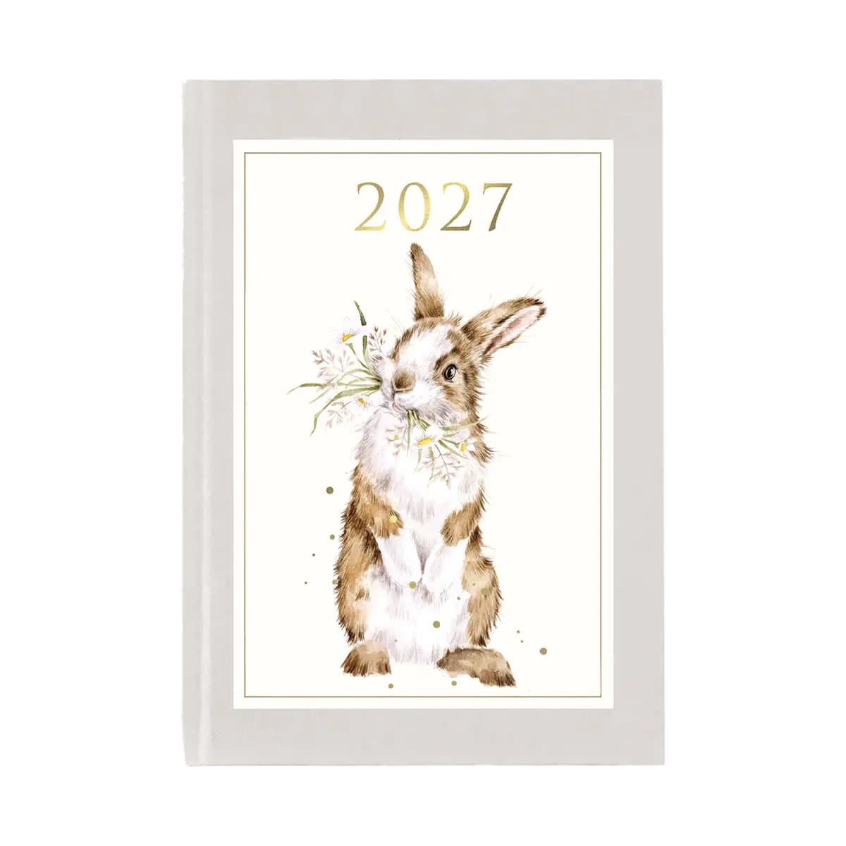 Wrendale Designs Felxi naptár 2027 nyuszis - heti beosztású (angol nyelven)
