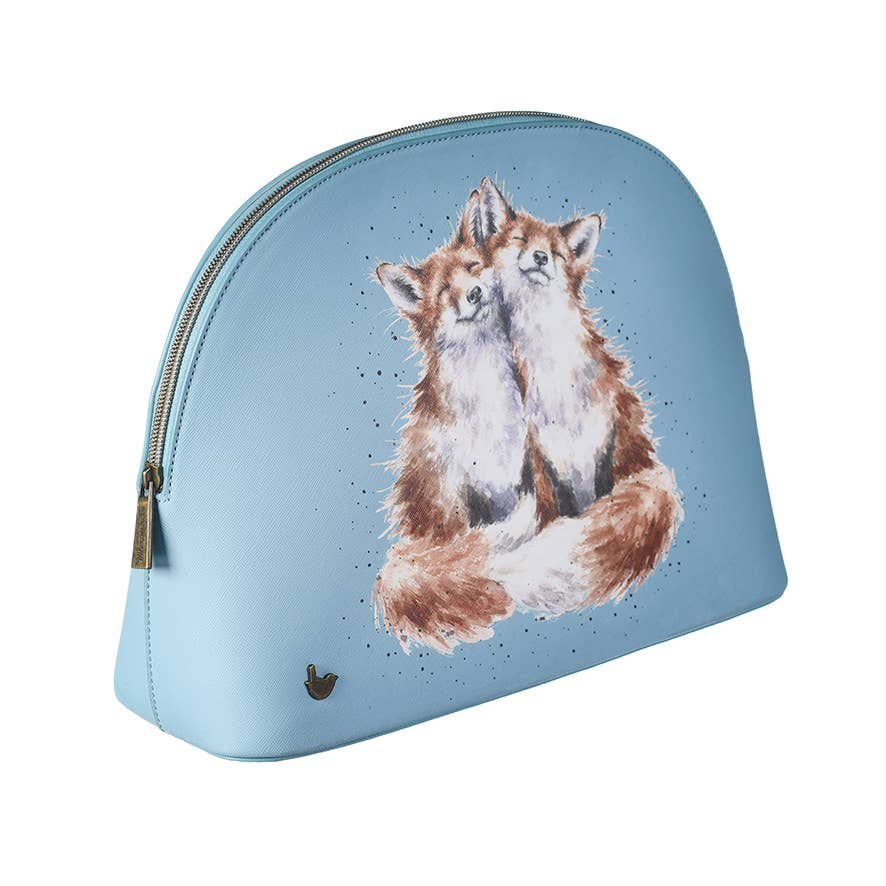 Wrendale Designs - Nagy kozmetikai táska (rókás)