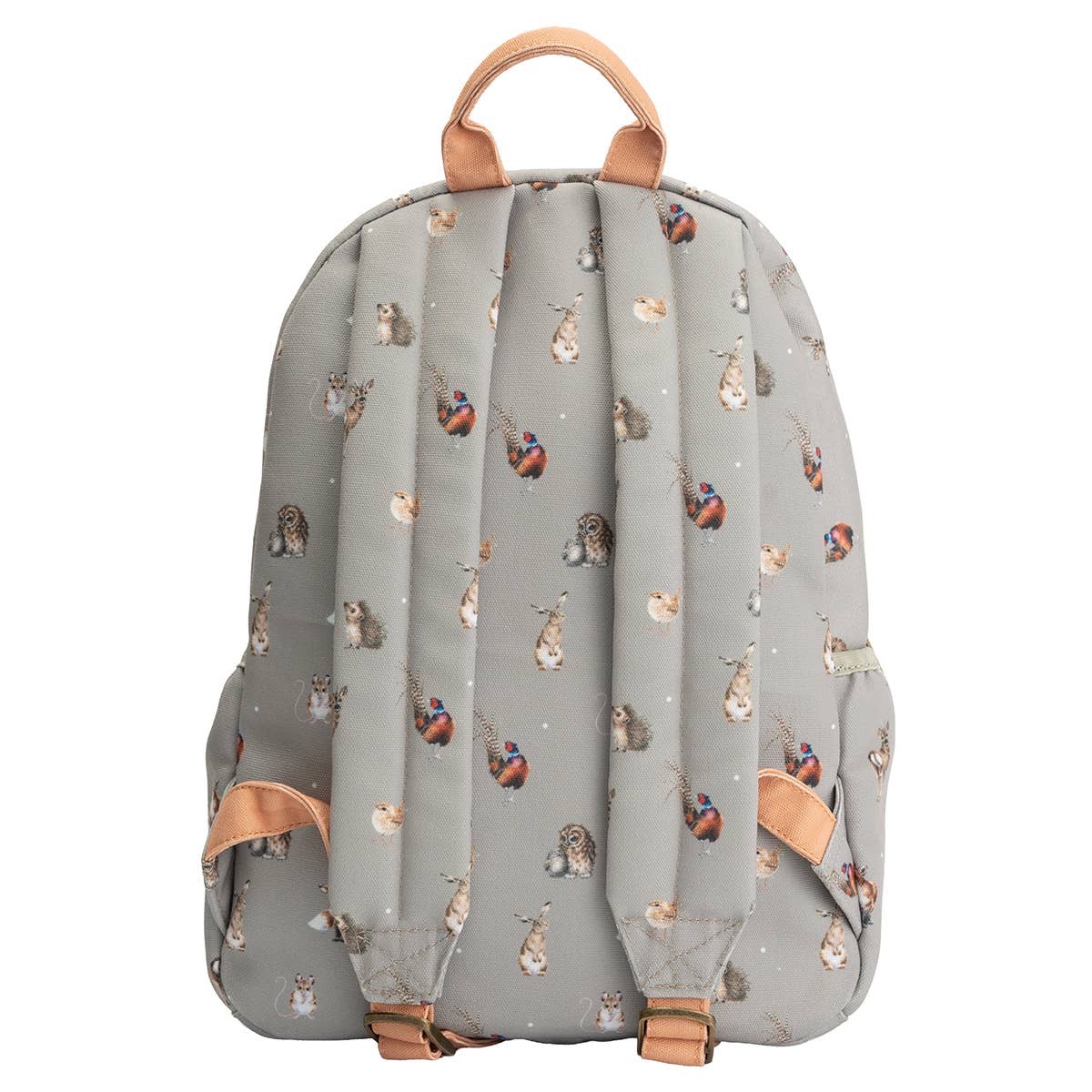 Wrendale Designs - Erdei állatos hátizsák bézs színben