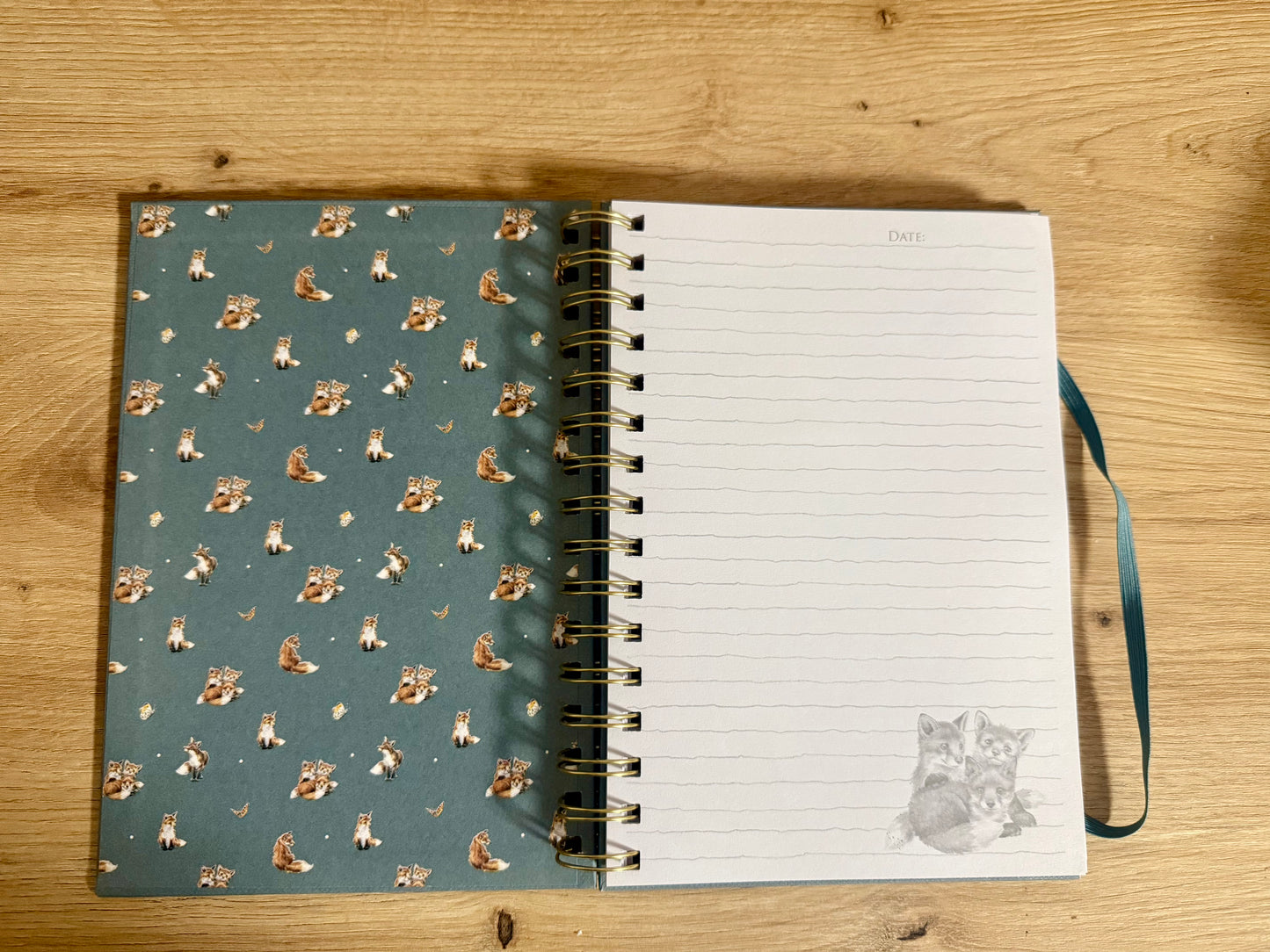 Wrendale Designs - A5 Jegyzetfüzet - Rókakölykök