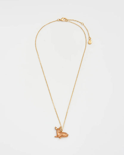 Pihengető őzgida nyaklánc