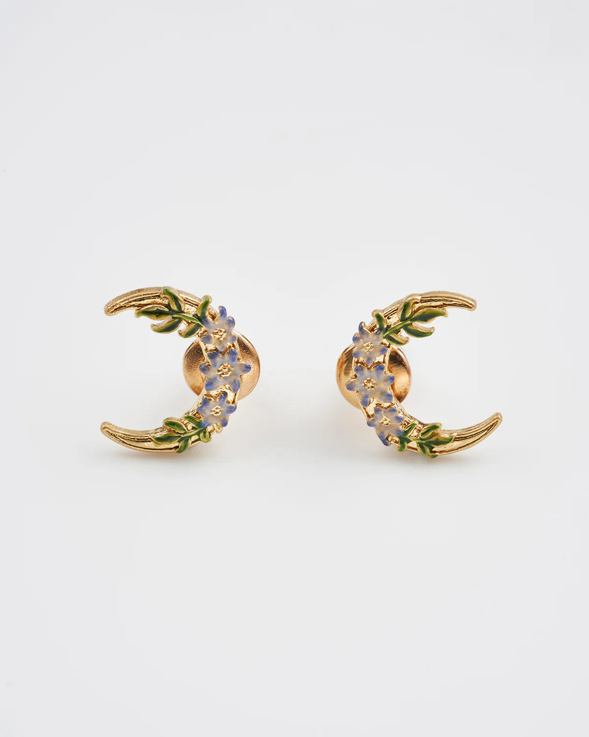 Éjszakai árnyék hold alakú fülbevaló