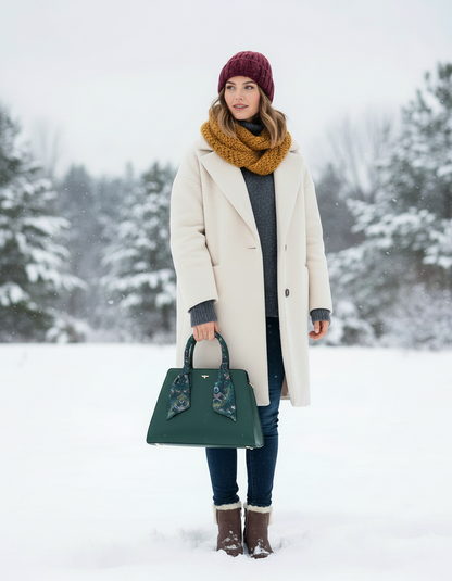 Into the woods zöld nagy táska