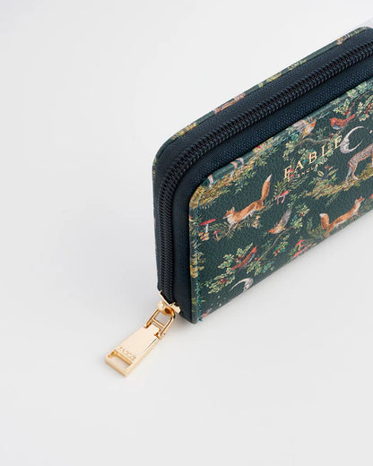 Into the woods kicsi zöld pénztárca