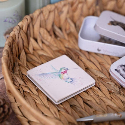 Wrendale Designs - Kolibris kompakt tükör
