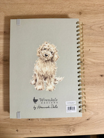 Wrendale Designs - A4 Jegyzetfüzet - Kutyák (szürke)