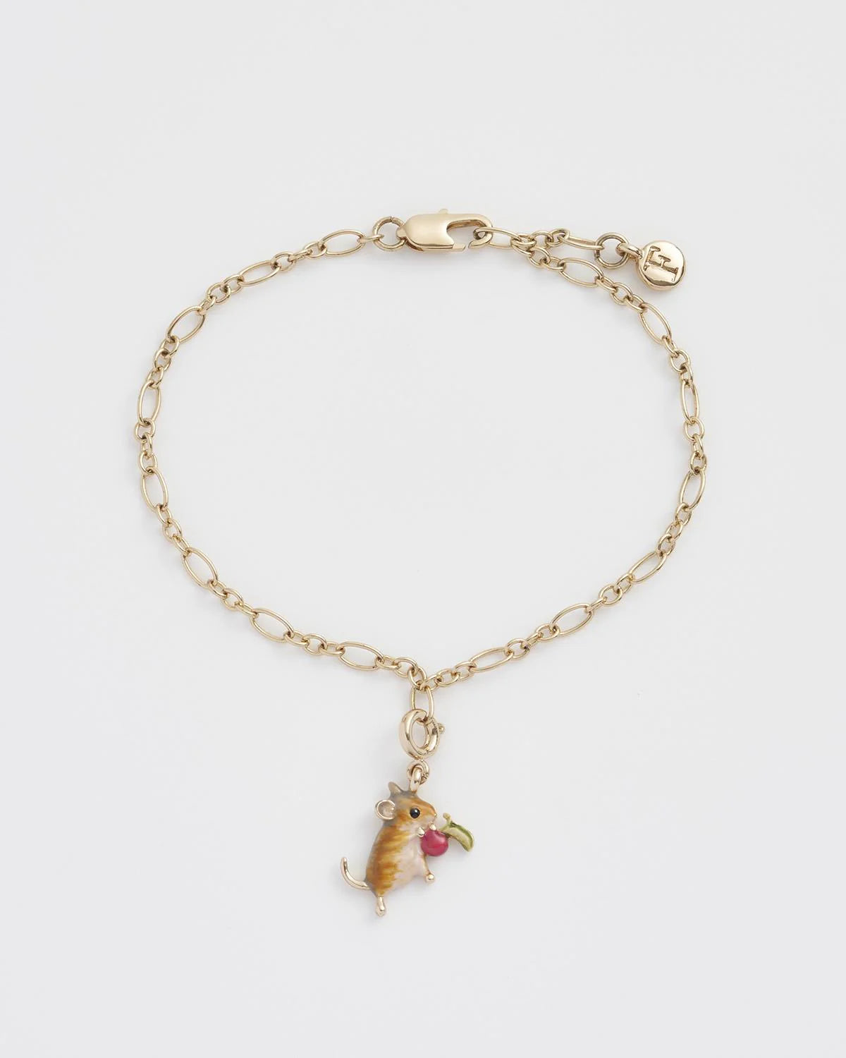 Pocok zománcozott charm