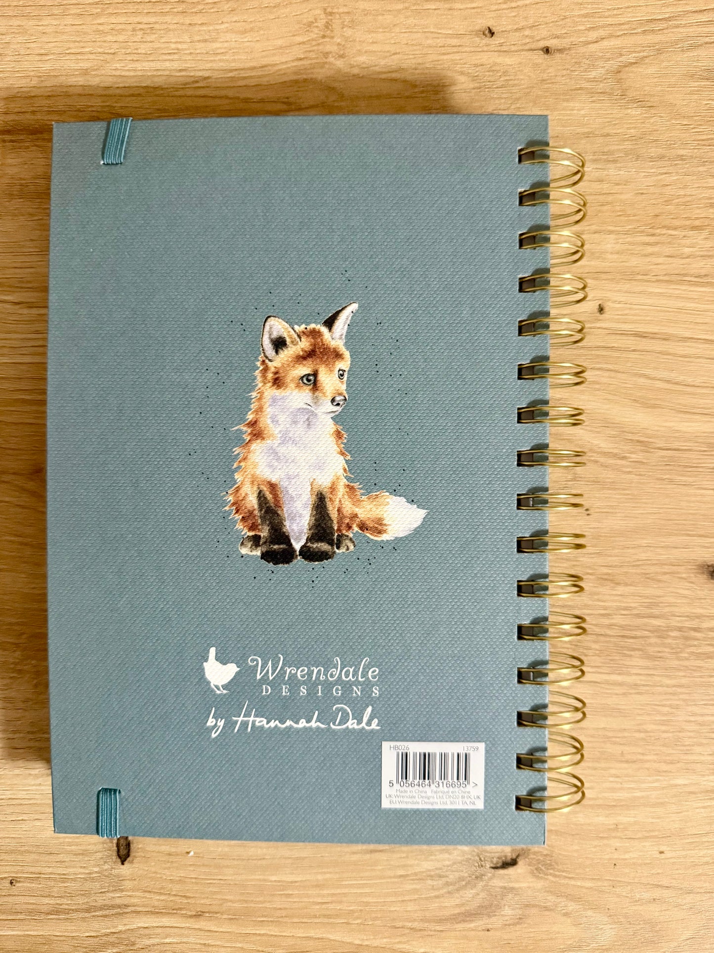 Wrendale Designs - A5 Jegyzetfüzet - Rókakölykök