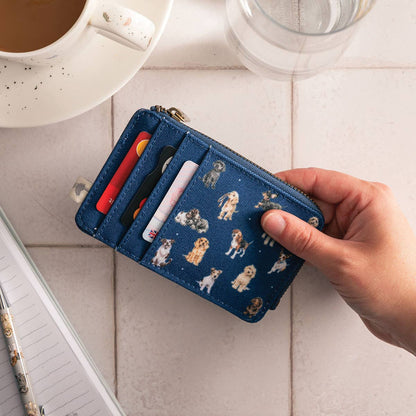 Wrendale Designs - Mini kártyatartó és pénztárca - 'Egy kutya élete'
