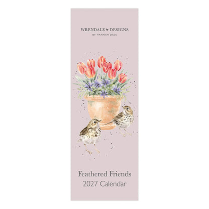 Wrendale Designs - Tollas barátaink 2027 falinaptár - havi beosztású (angol)