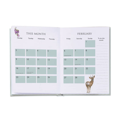 Határidőnapló 'Hello 2026' - heti beosztású