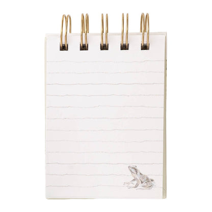 Wrendale Designs - Mini spirálos jegyzettömb - 'Folyópart'