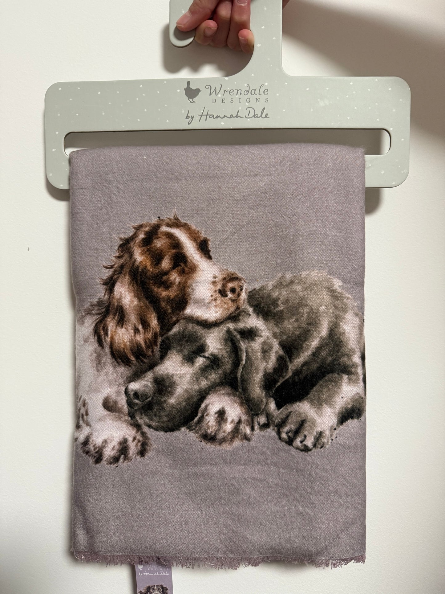 Wrendale Designs - Kutyakölykök téli meleg sál