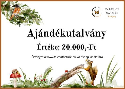 Ajándékutalvány 20.000,-Ft értékben