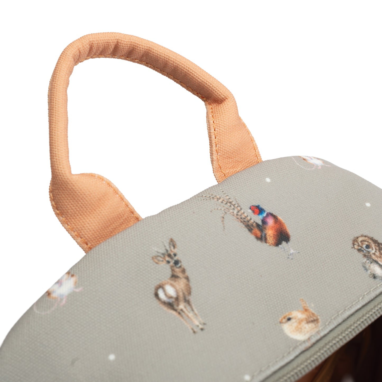 Wrendale Designs - Erdei állatos hátizsák bézs színben