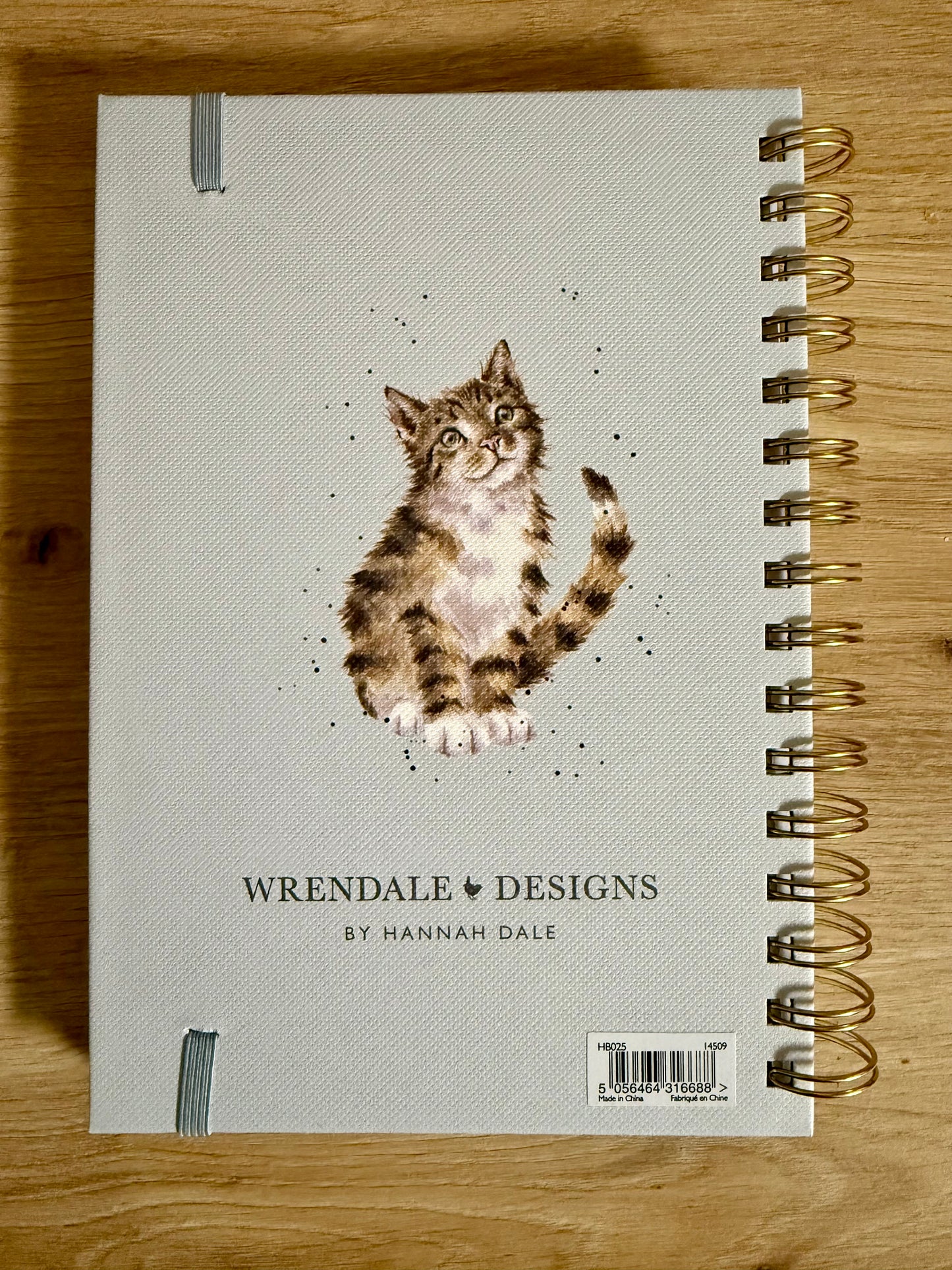 Wrendale Designs - A5  Jegyzetfüzet - Macskák (Rózsaszín)