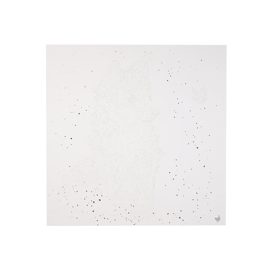 Wrendale Designs - Festés számokkal - 'Vadnak született' (Rókás)