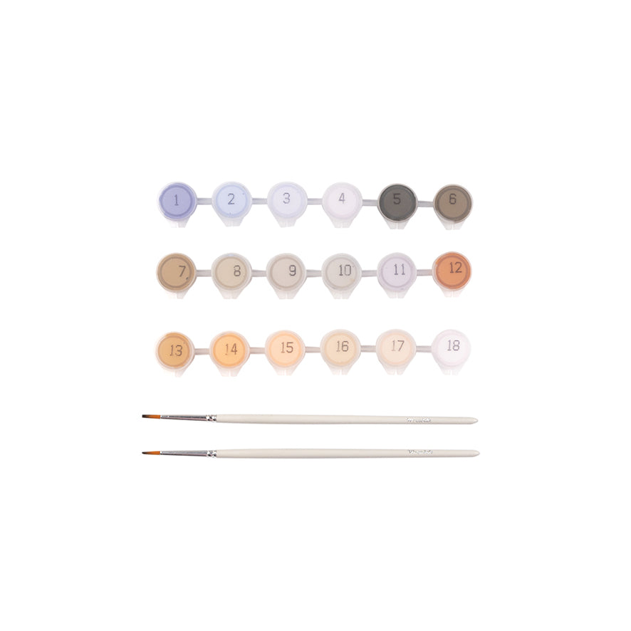 Wrendale Designs - Festés számokkal - 'Vadnak született' (Rókás)