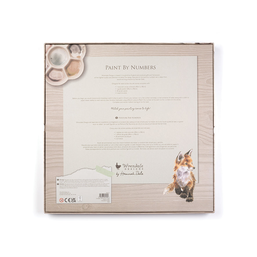 Wrendale Designs - Festés számokkal - 'Vadnak született' (Rókás)