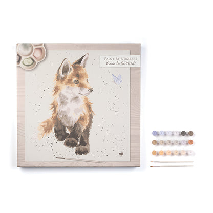 Wrendale Designs - Festés számokkal - 'Vadnak született' (Rókás)