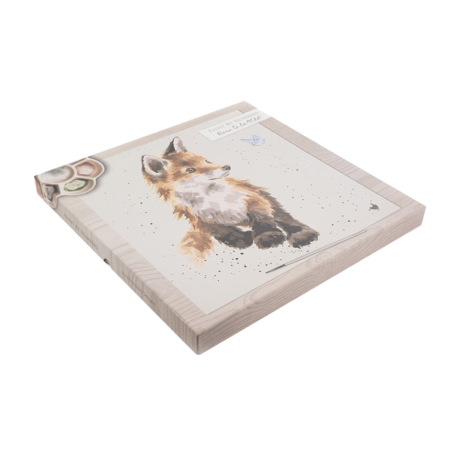 Wrendale Designs - Festés számokkal - 'Vadnak született' (Rókás)