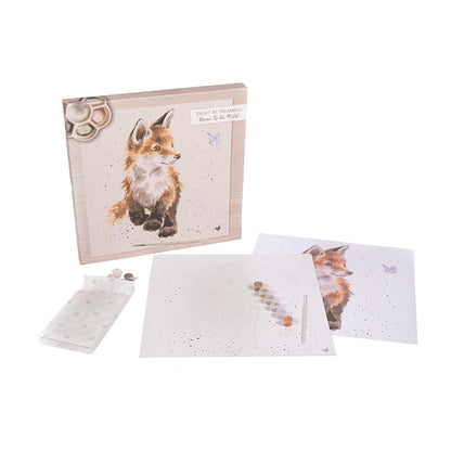 Wrendale Designs - Festés számokkal - 'Vadnak született' (Rókás)