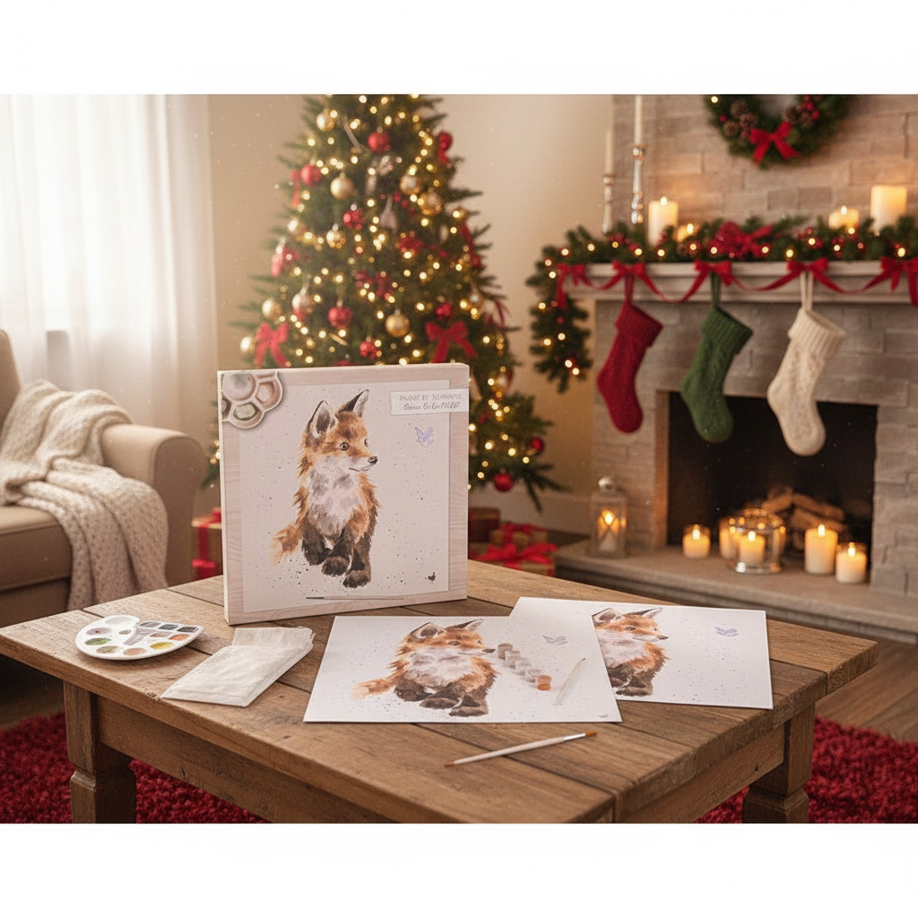 Wrendale Designs - Festés számokkal - 'Vadnak született' (Rókás)