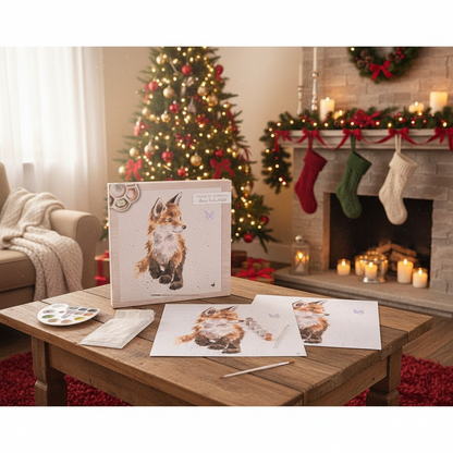 Wrendale Designs - Festés számokkal - 'Vadnak született' (Rókás)