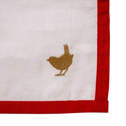 Wrendale Designs - Karácsonyi textil adventi naptár – Erdei állatokkal, 25 zsebbel