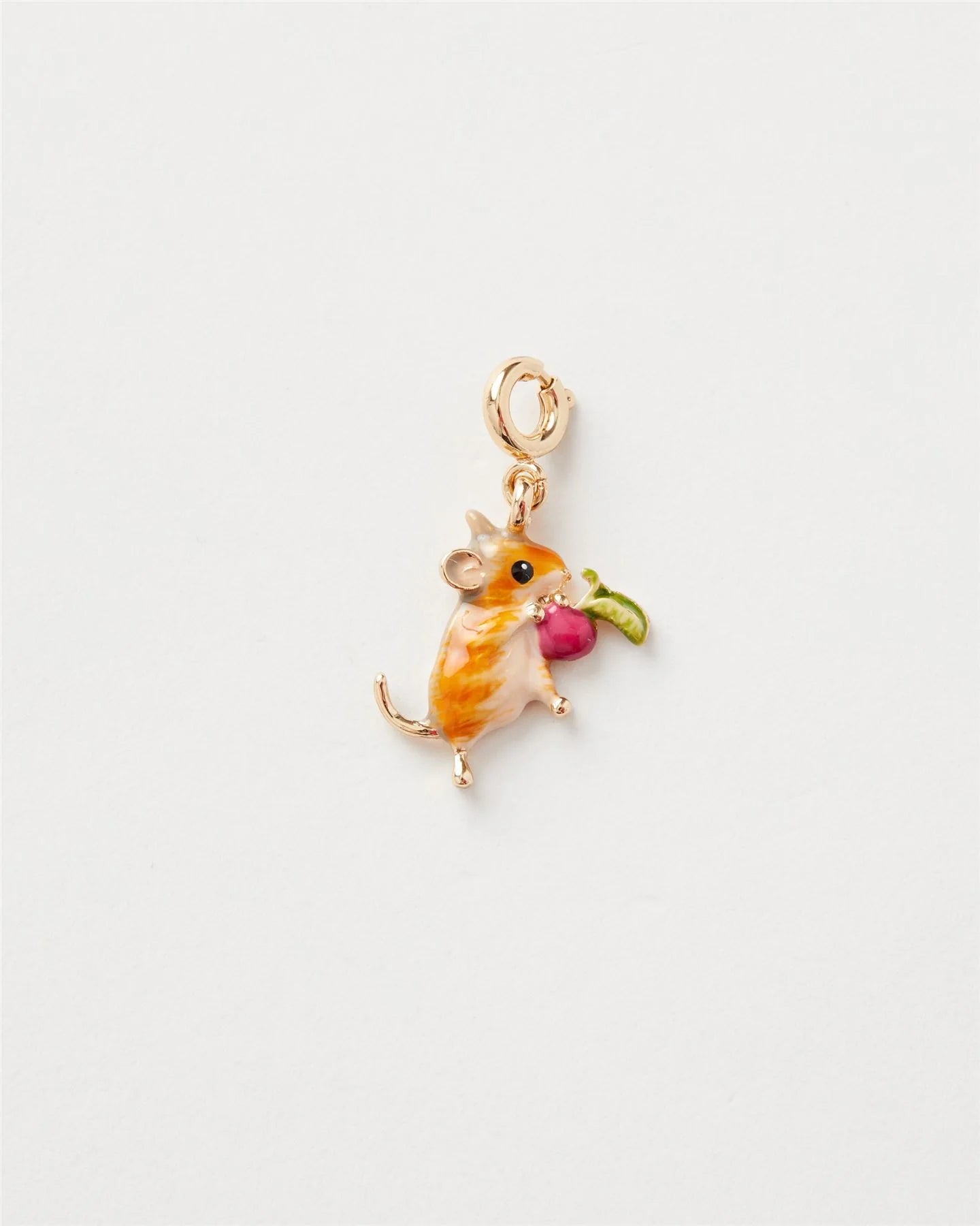 Pocok zománcozott charm