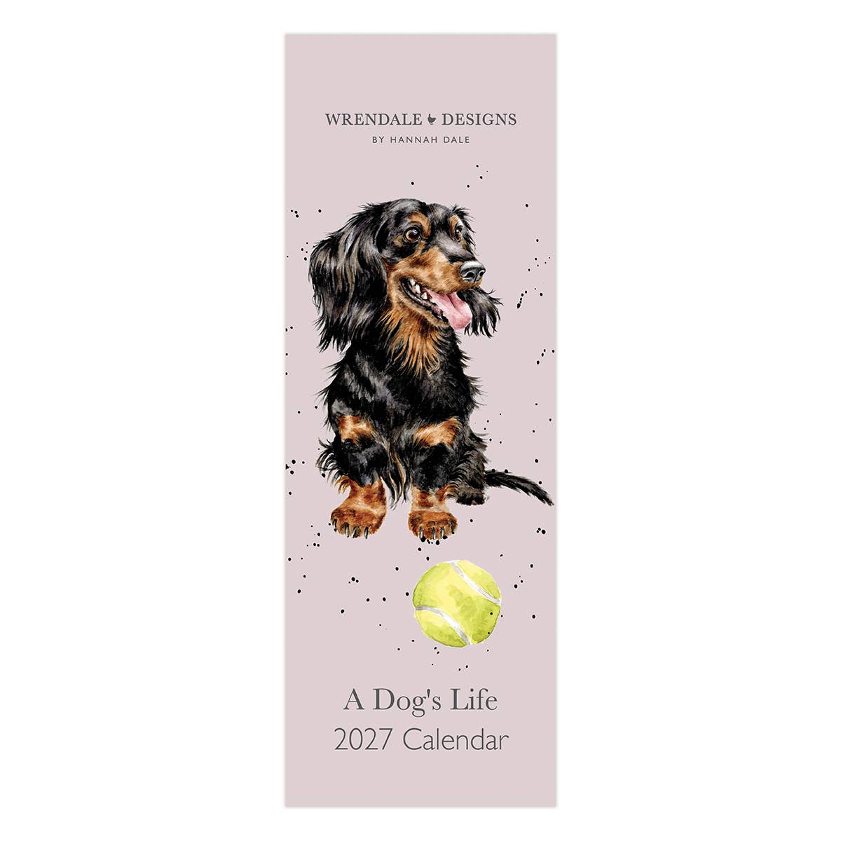 Wrendale Designs - A Dog’s Life 2027 falinaptár - havi beosztású (angol)