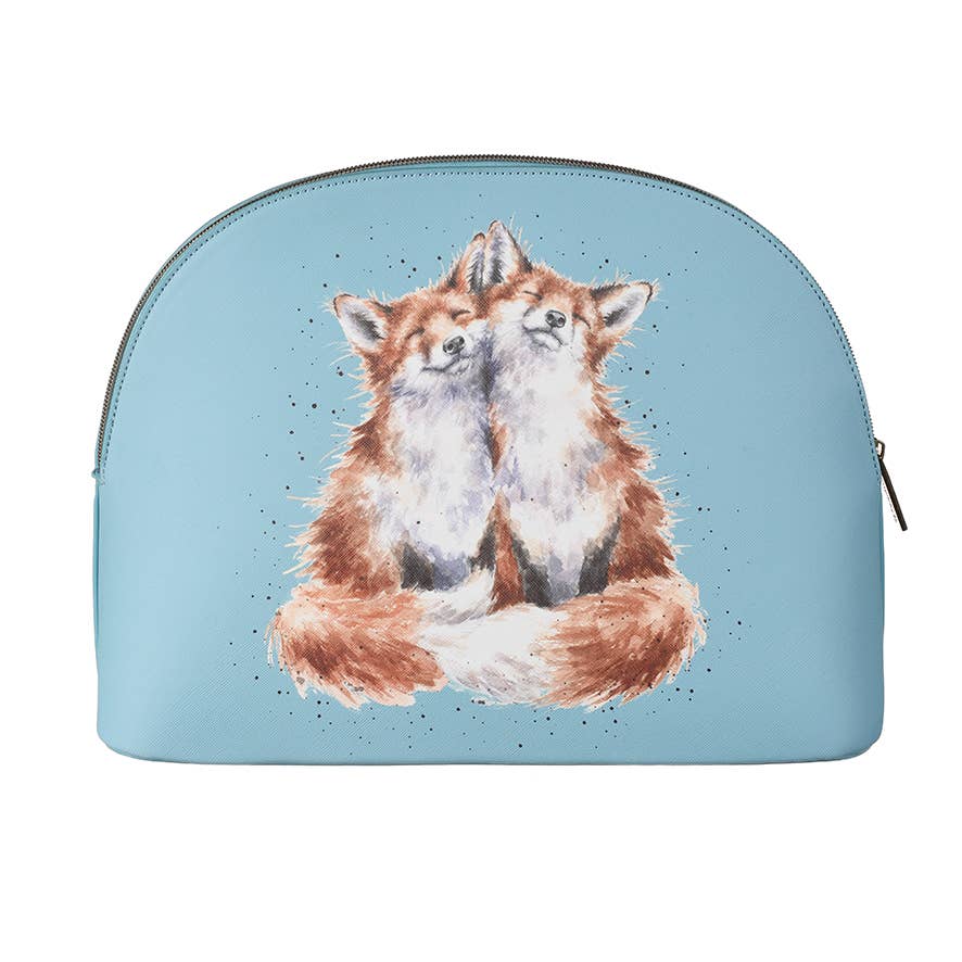 Wrendale Designs - Nagy kozmetikai táska (rókás)