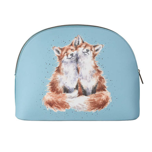 Wrendale Designs - Nagy kozmetikai táska (rókás)
